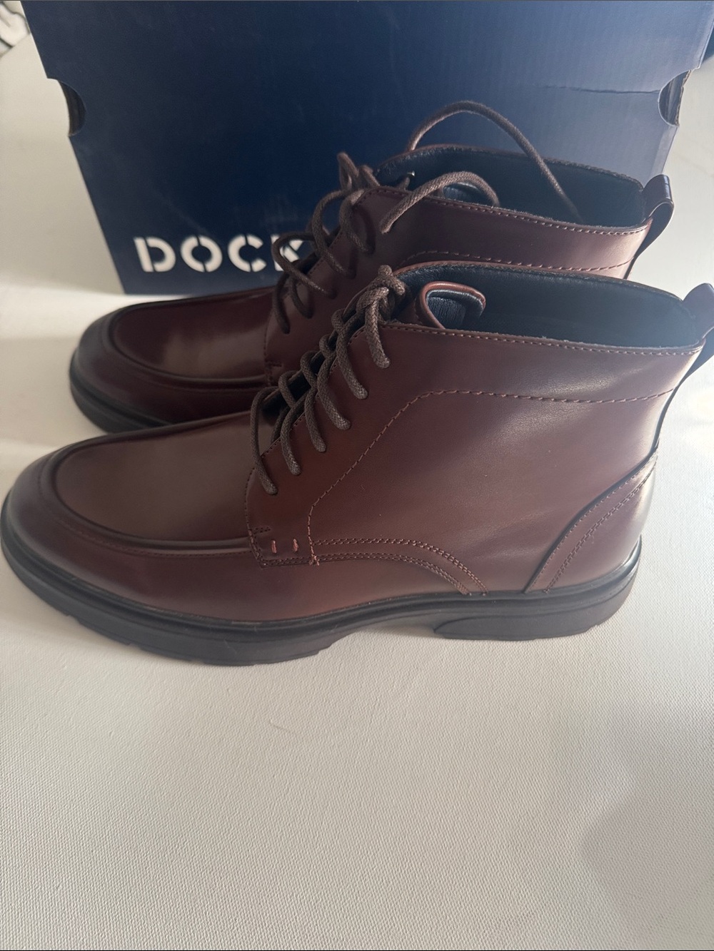 Dockers Dress Boots Mens 9 Brown Tollcross
